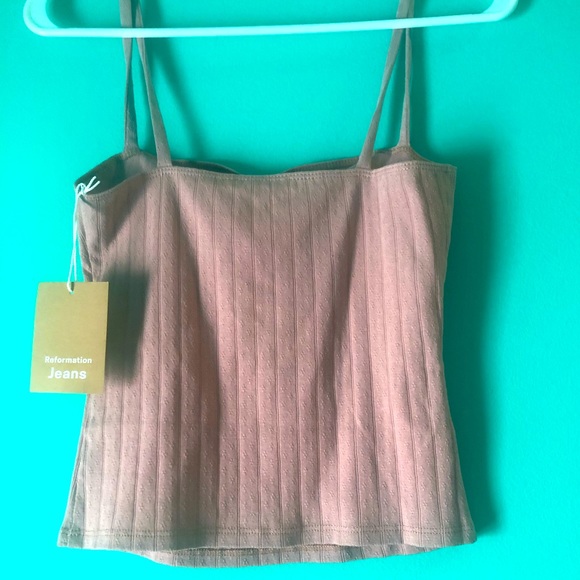 Reformation Minka Pointelle Camisole - Picture 6 of 8